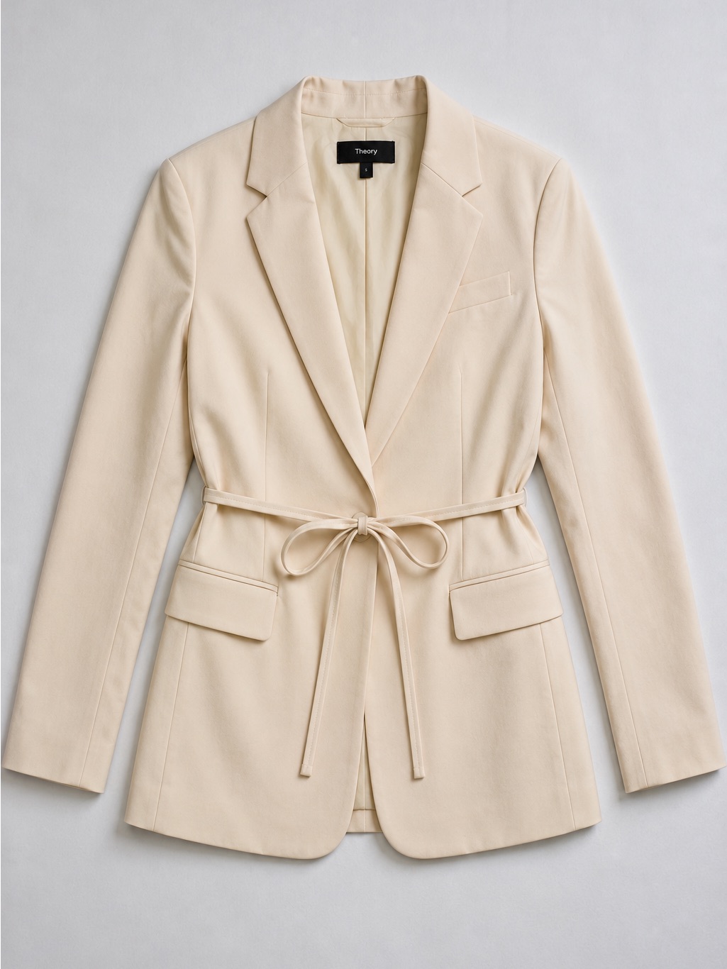 Theory Women's Clairene Belted Blazer Size Small